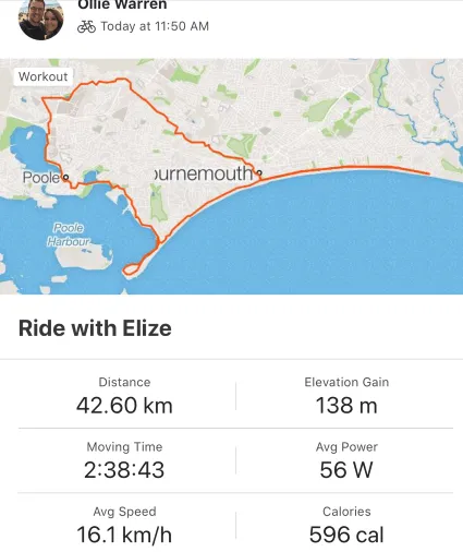 Ollie’s bike ride for charity