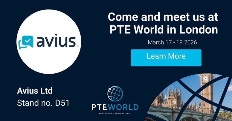 Avius Returns To Passenger Terminal Expo In London 2026