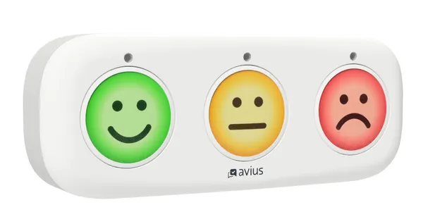 The Simplest Customer Feedback Tool - Smiley Feedback Buttons For Instant Insights