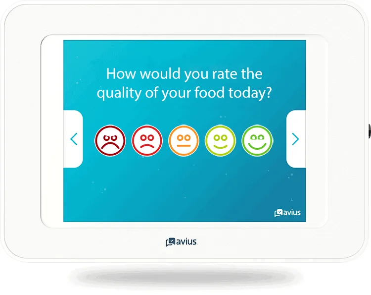 Example of a food quality question