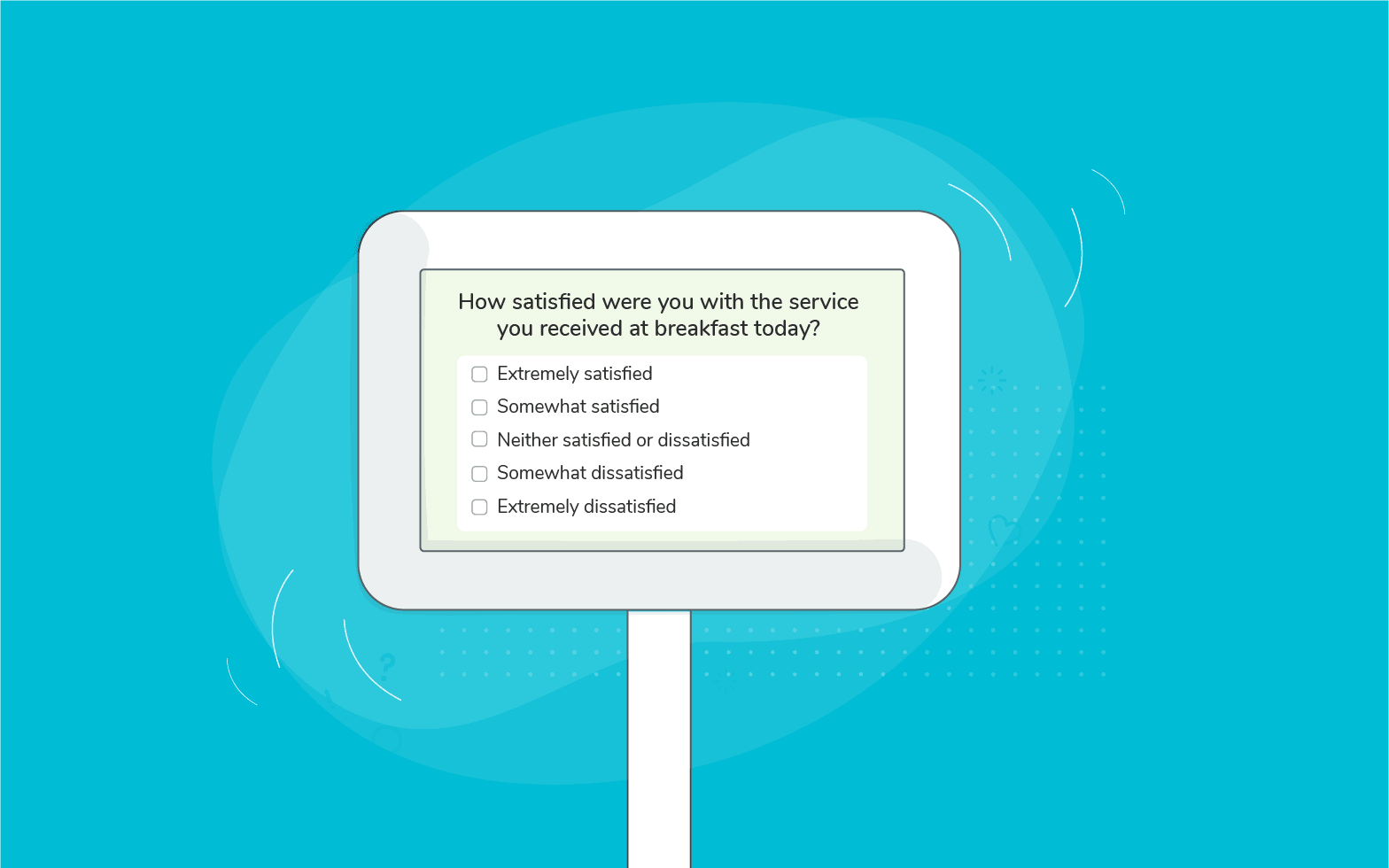 An example of Likert scale question