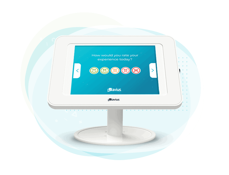desktop feedback survey kiosk
