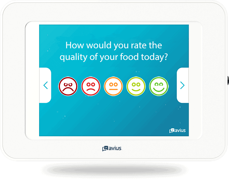 Example of a food quality question