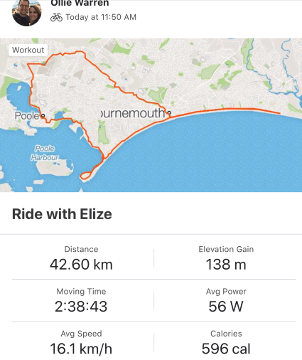 Ollie’s bike ride for charity