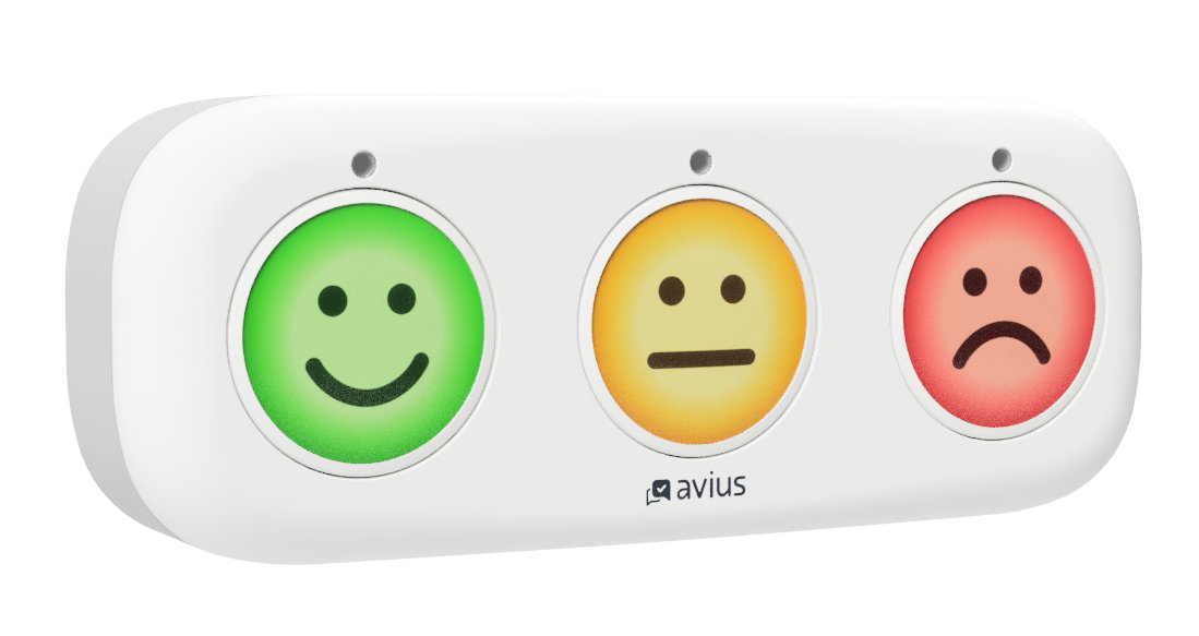 The Simplest Customer Feedback Tool - Smiley Feedback Buttons For Instant Insights