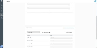 Assign the locations or collectors the values
